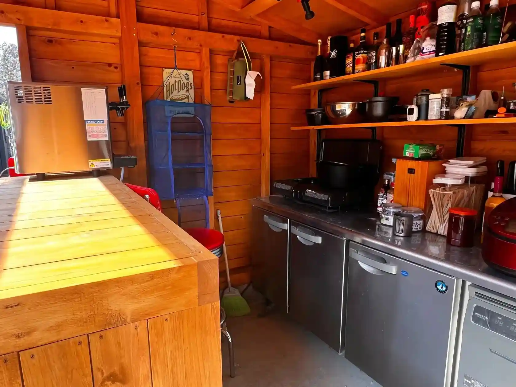 キッチン完備の岩沼にあるキャンプ場