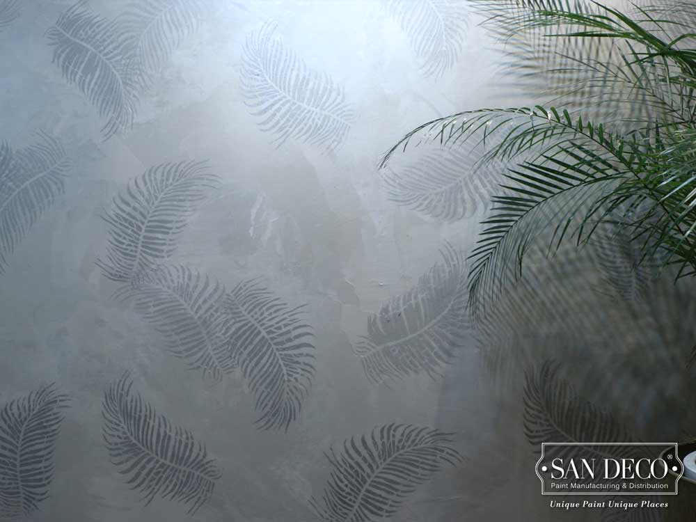 メタリックパール粒子の特殊塗料