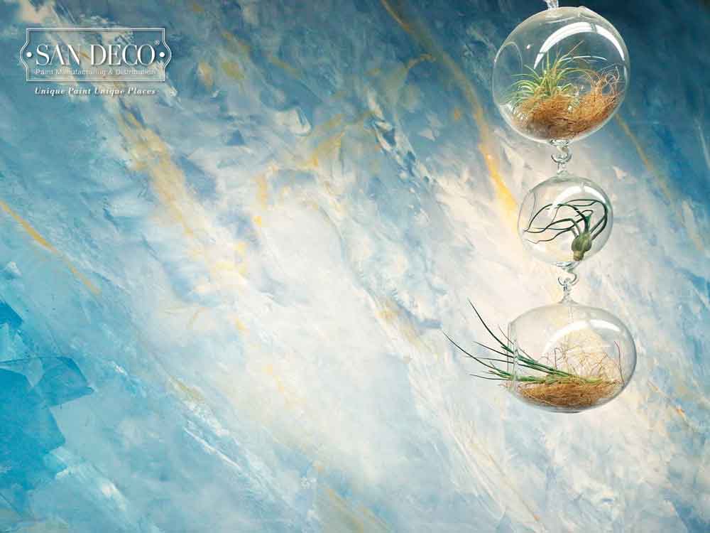 大理石調の内装塗料