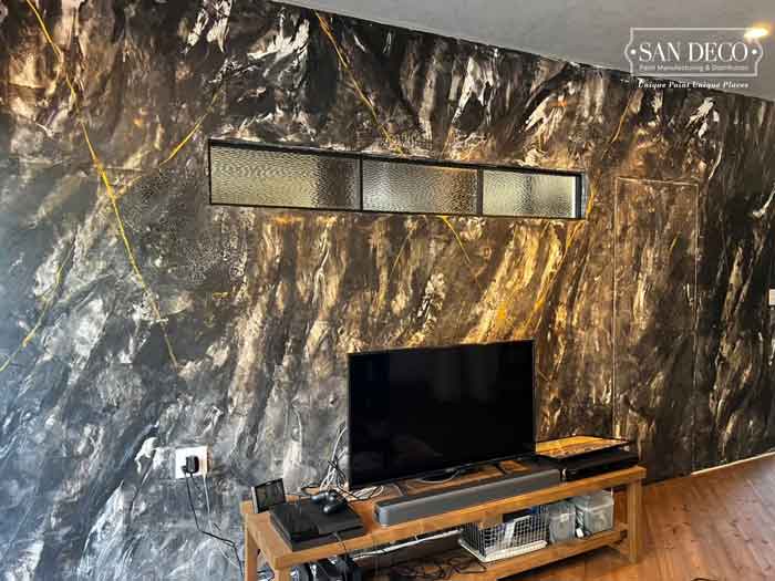 高級ブランドやホテルも好む高級感のある塗装