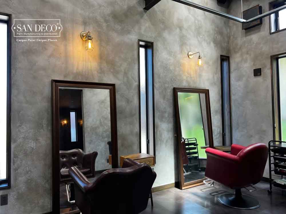 自然な石灰で防カビ・防菌な内装塗料