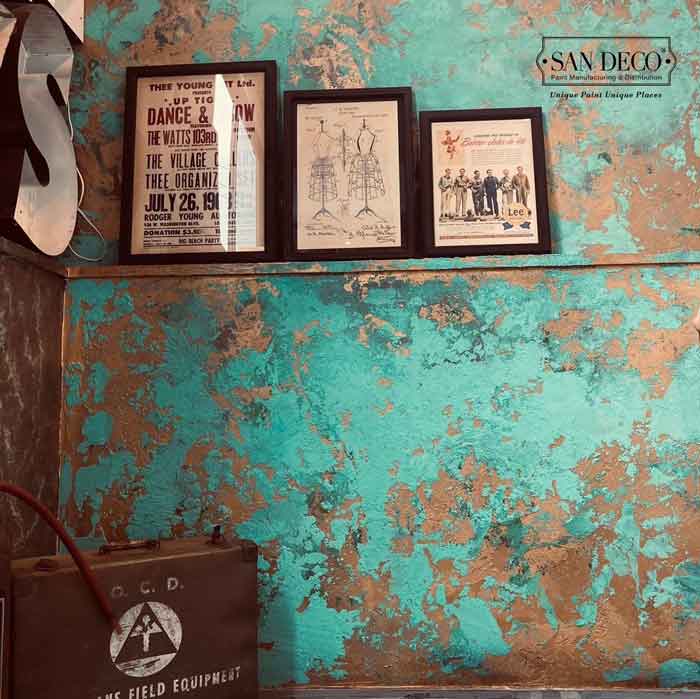 塗装の仕方によって表情の変わる内装塗料