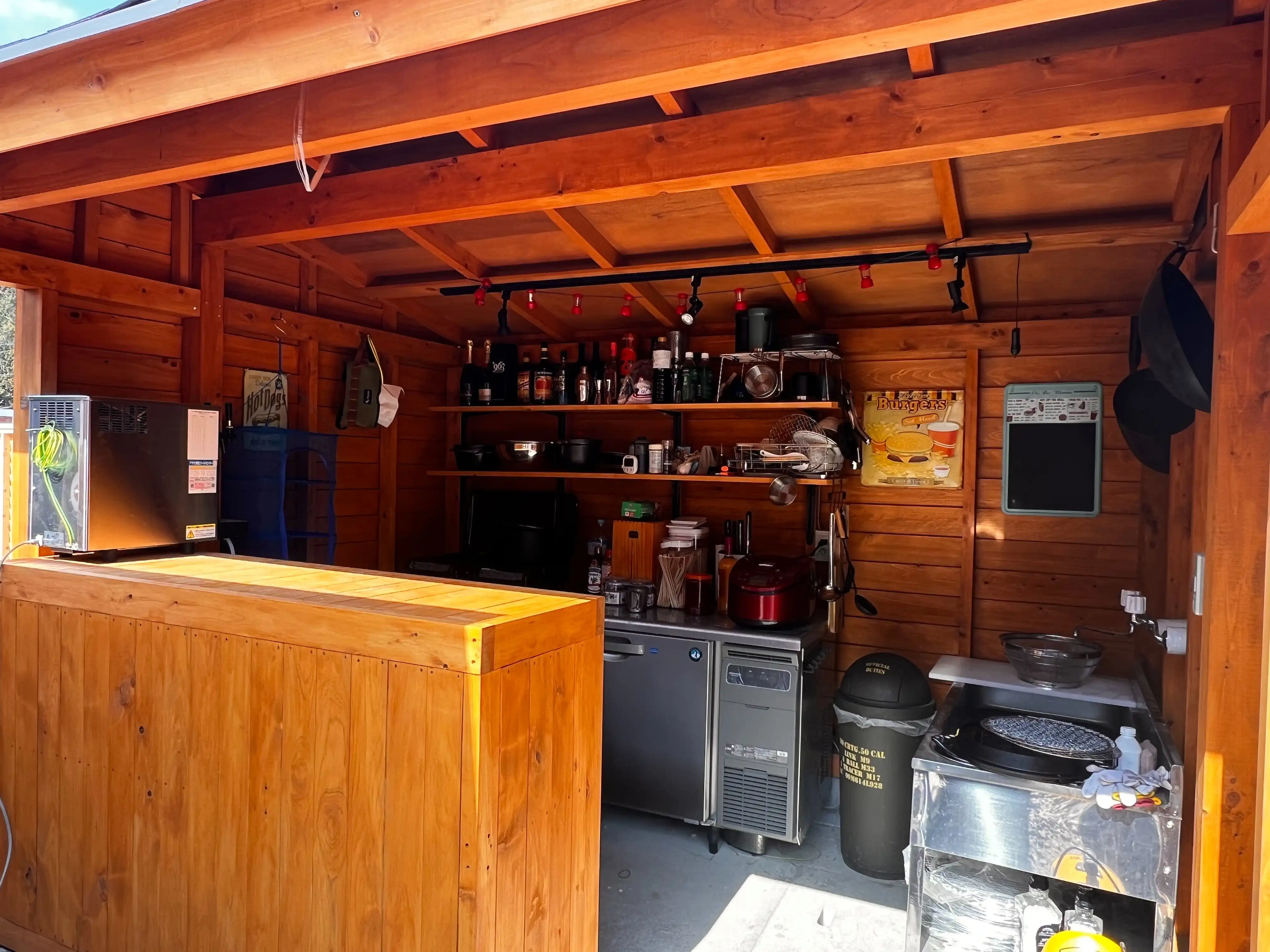 キッチン完備の宮城のキャンプ場・大人かっこいい遊び場